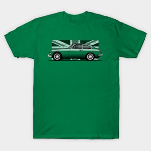 Copia de Mi dibujo del MGB GT verde BRG T-Shirt